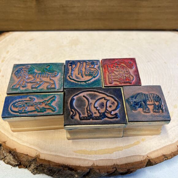 Rubber Stamps: Wild Animals Lot - Picture 4 of 4